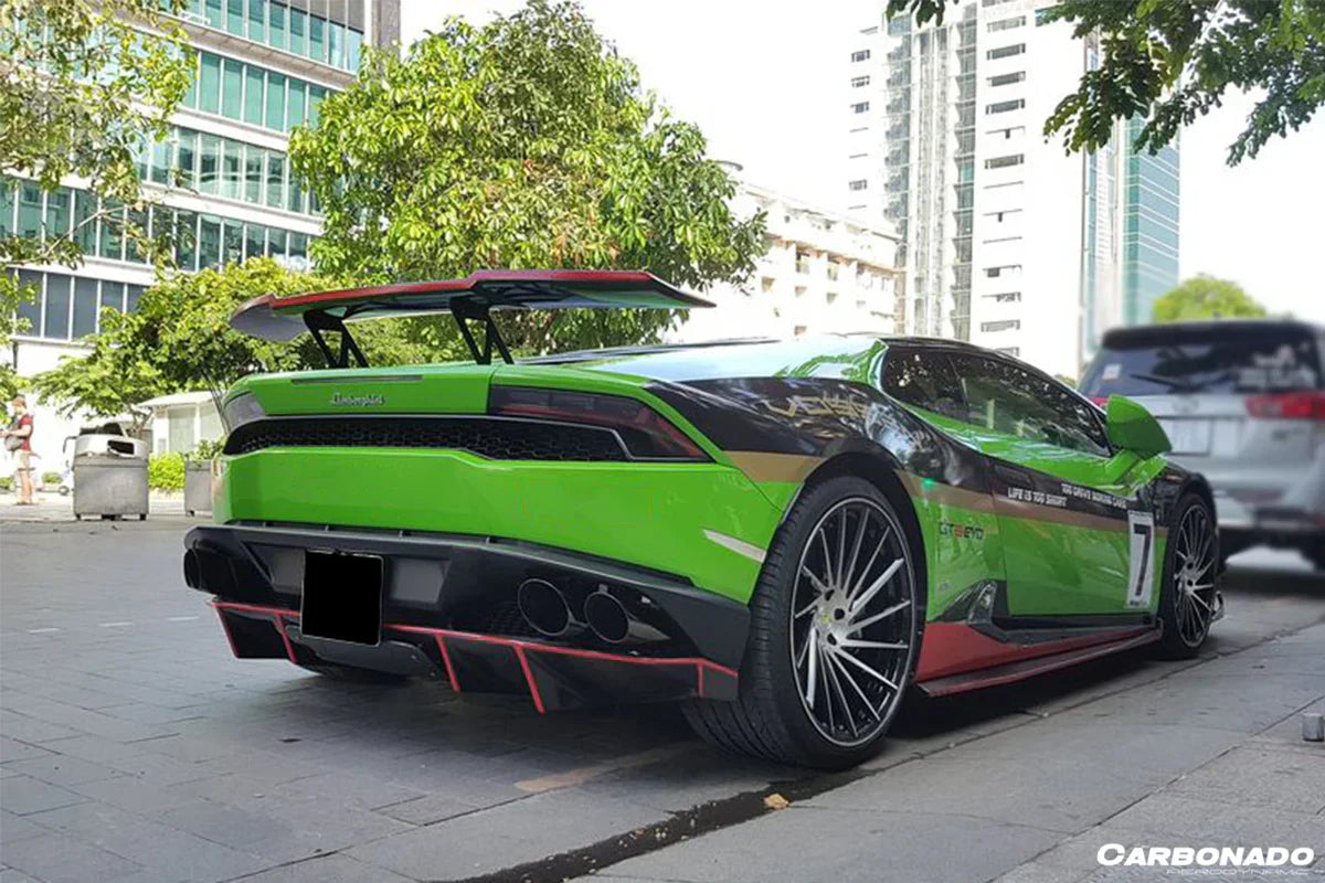 2015-2020 Lamborghini Huracan LP610 RZS Style Carbon Fiber Rear Diffuser - [The Exotic Hub]