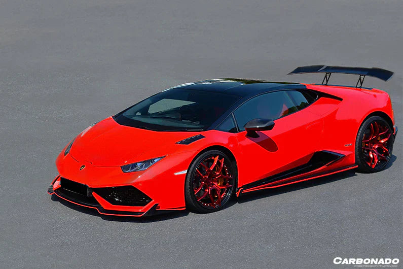 2015-2020 Lamborghini Huracan LP610/LP610 RZS Style Front Fender Carbon Fiber Vents - [The Exotic Hub]