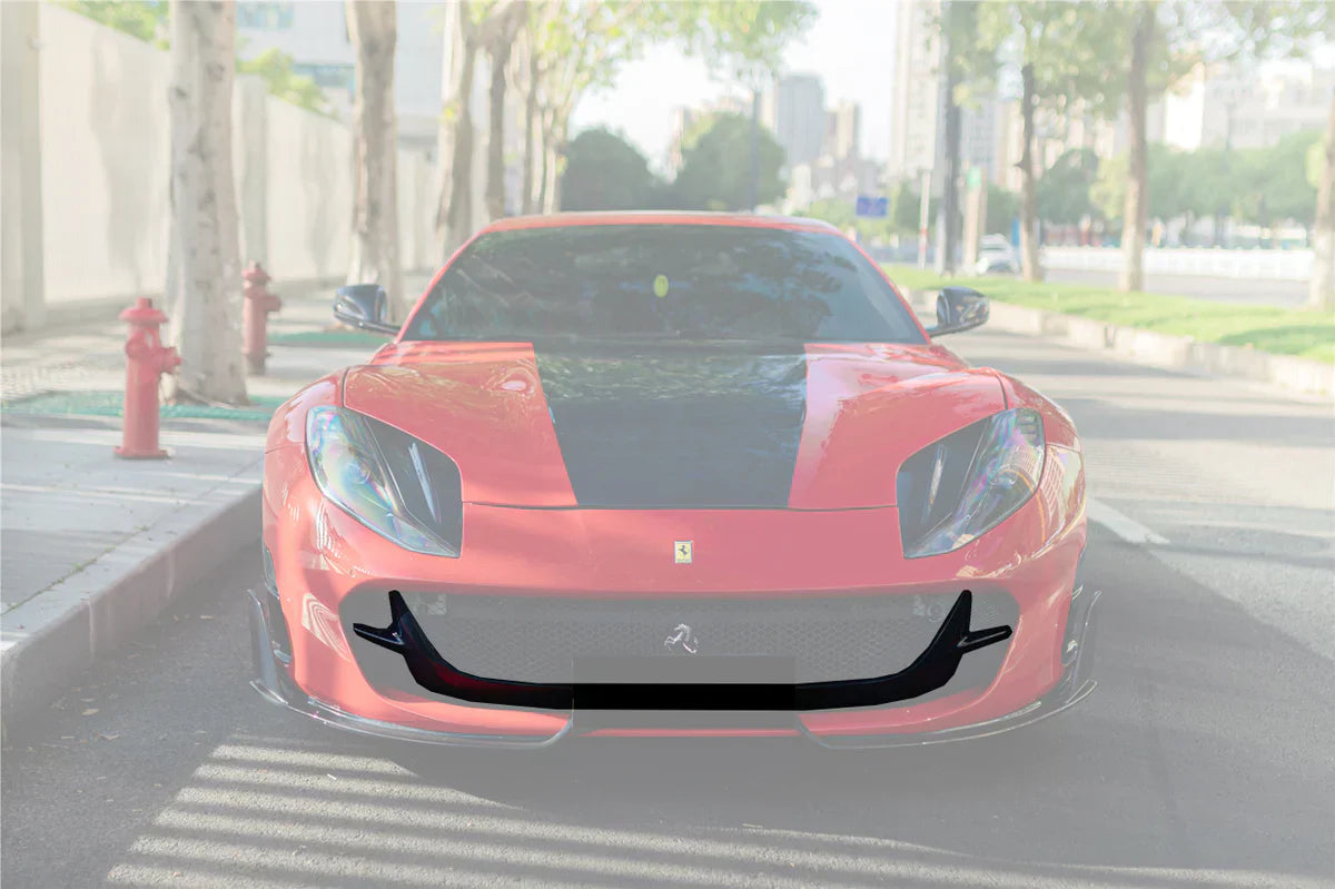 2018-UP Ferrari 812 Superfast & GTS MSY Style Front Bumper Air Vent - [The Exotic Hub]