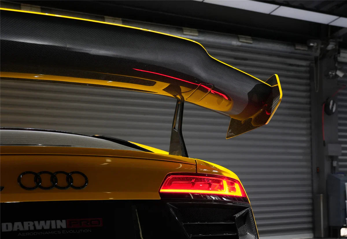 2016-2023 Audi R8 GEN2/GEN3 Coupe ONLY IMPII Carbon Fiber Trunk Wing - [The Exotic Hub]