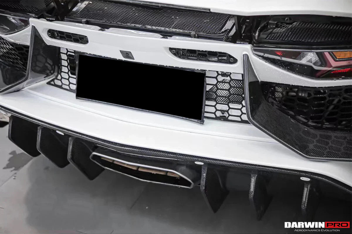 2011-2016 Lamborghini Aventador LP700 LP740 Coupe/Roadster SV Style Rear Bumper - [The Exotic Hub]