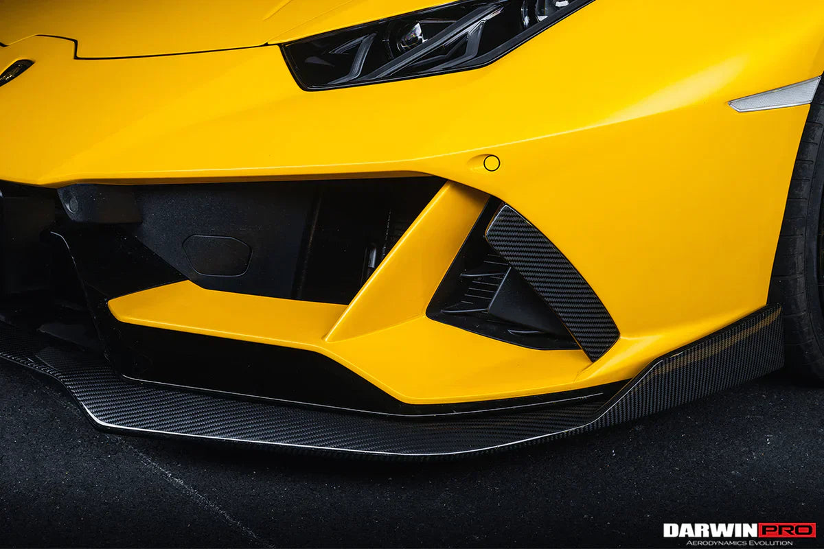 2019-2022 Lamborghini Huracan EVO 4WD OD Style Dry Carbon Front Lip - [The Exotic Hub]