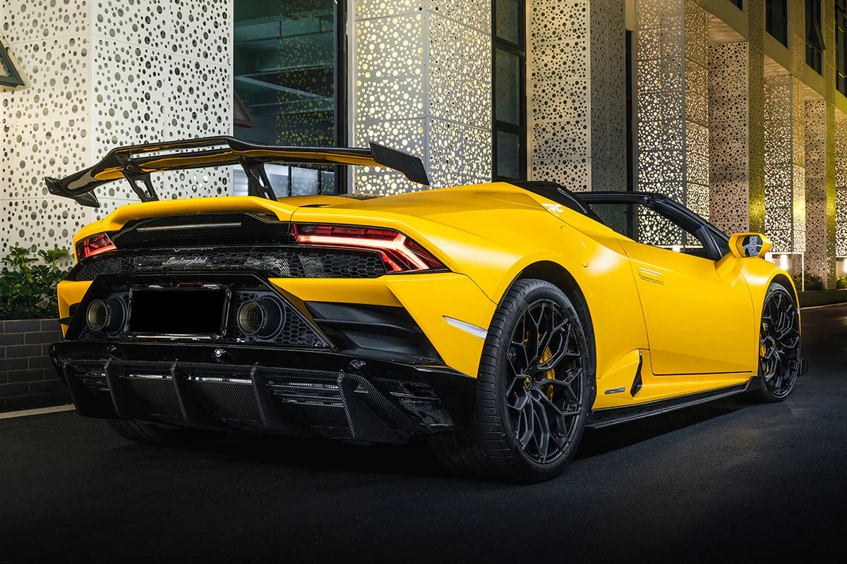 2019-2022 Lamborghini Huracan EVO OD Style Dry Carbon Rear Diffuser - [The Exotic Hub]