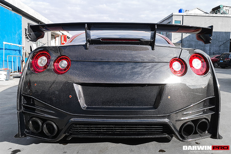 2008-2022 Nissan GTR R35 CBA/DBA/EBA NSM Style Carbon Fiber Trunk Spoiler - [The Exotic Hub]