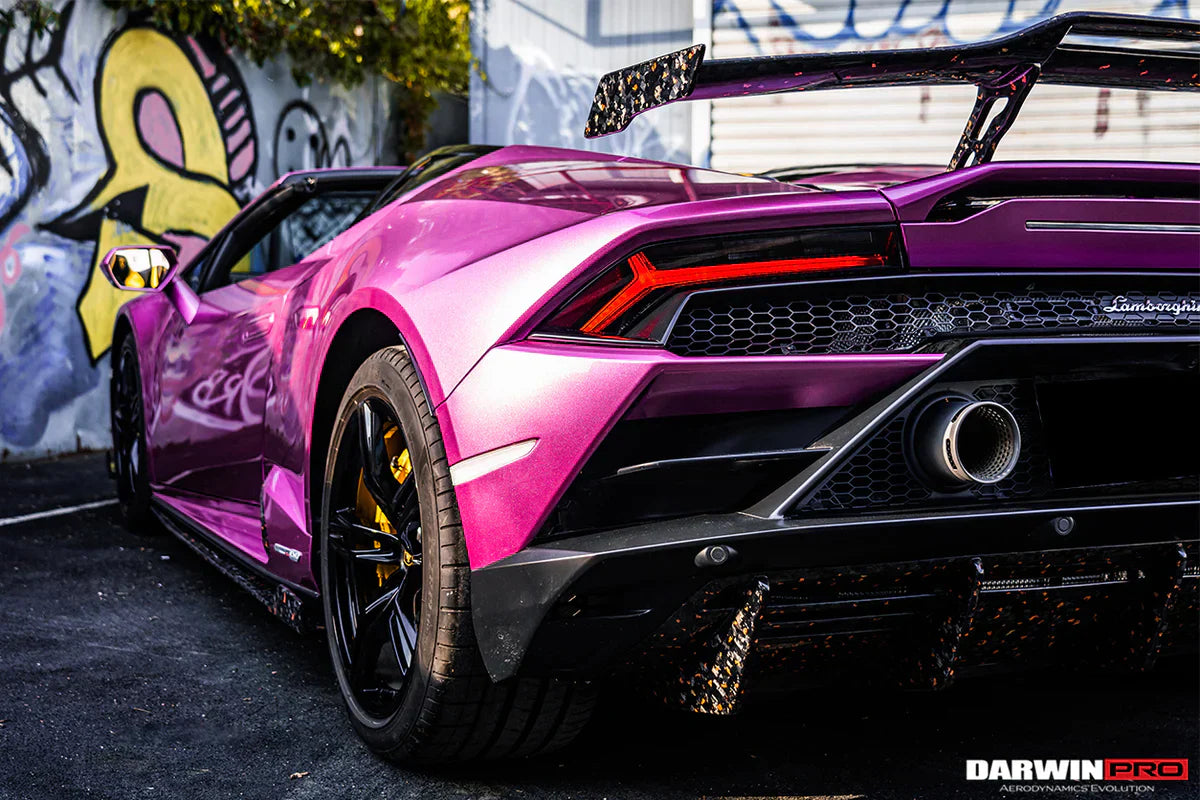 2019-2022 Lamborghini Huracan EVO OD Style Dry Carbon Rear Diffuser - [The Exotic Hub]