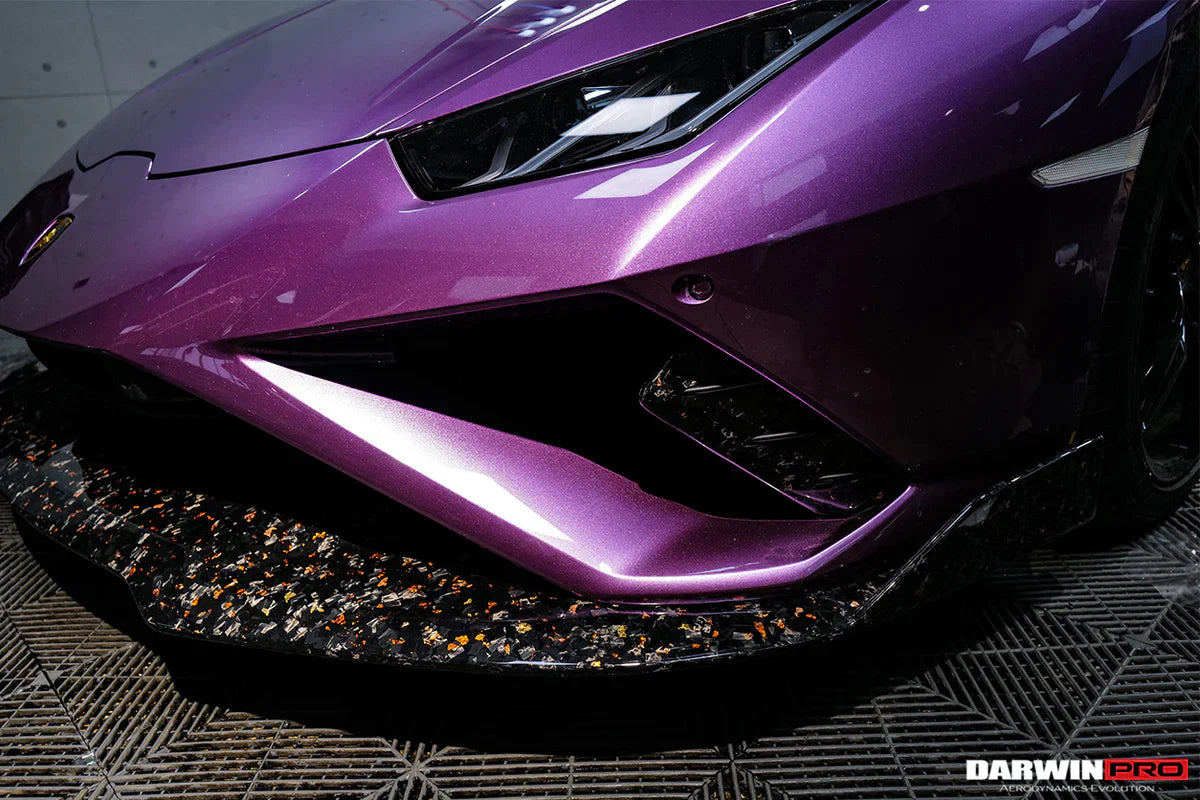 2019-2022 Lamborghini Huracan EVO RWD OD Style Carbon Fiber Front Lip - [The Exotic Hub]