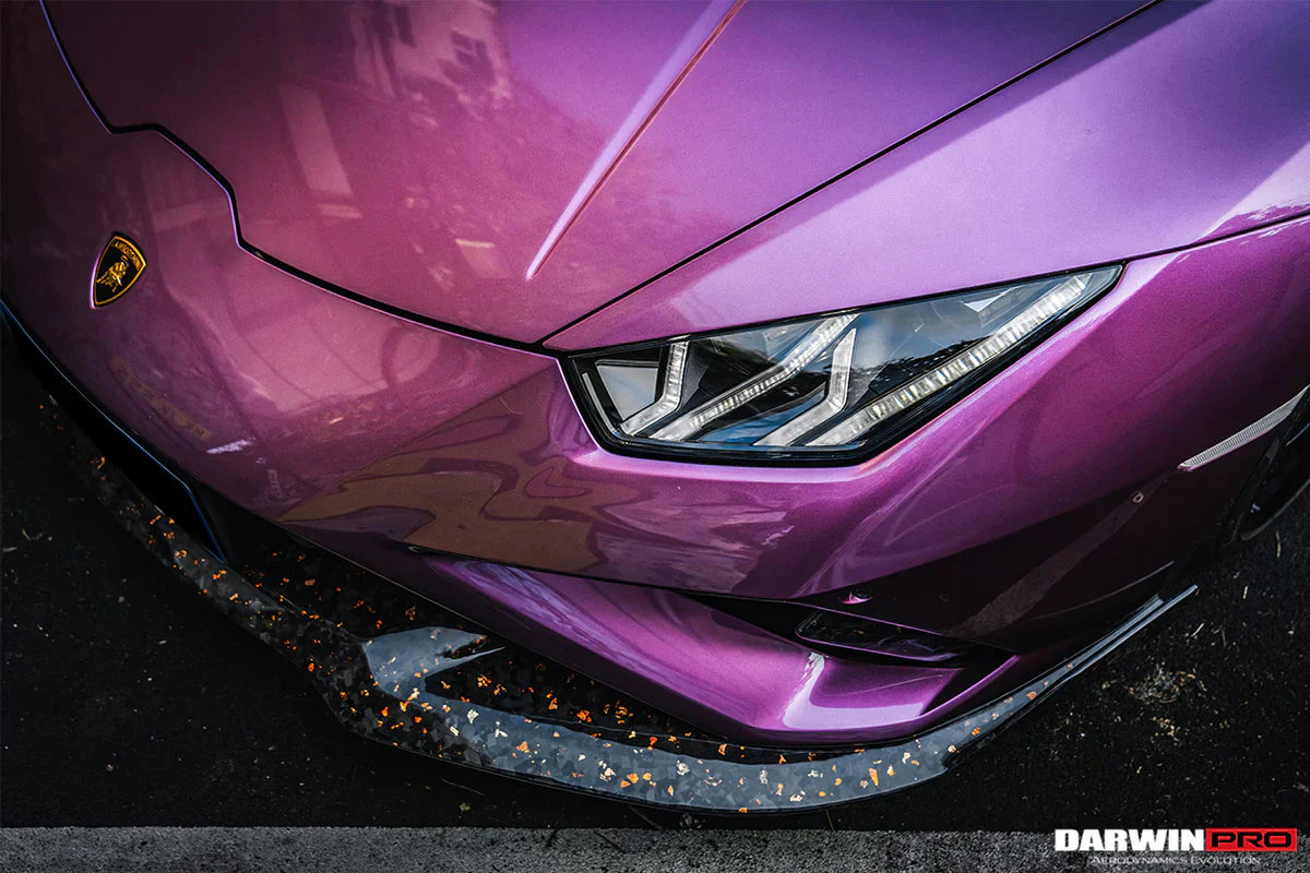 2019-2022 Lamborghini Huracan EVO RWD OD Style Carbon Fiber Front Lip - [The Exotic Hub]