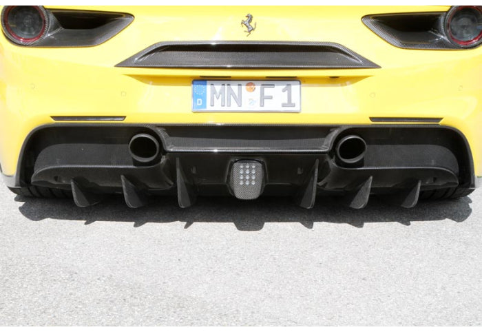 Novitec 488 Carbon Fog-Light Cover - [The Exotic Hub]