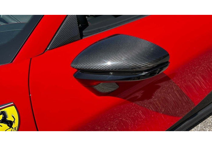 Novitec Carbon Mirror Caps for Ferrari SF90 - [The Exotic Hub]