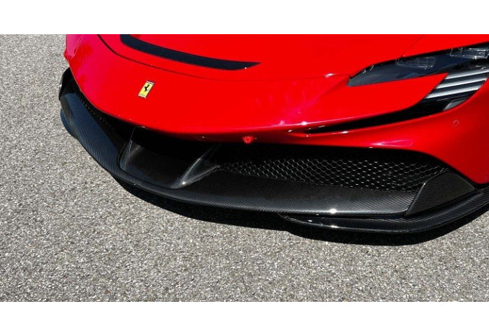 Novitec Carbon Front Spoiler Lip for Ferrari SF90 - [The Exotic Hub]