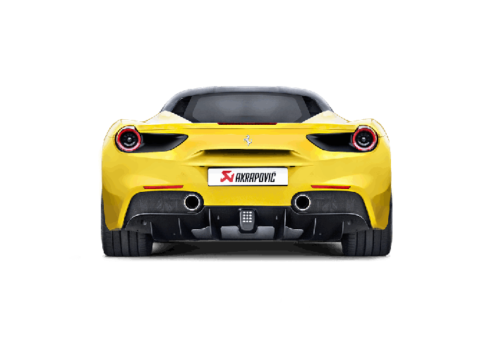 Akrapovic Titanium Exhaust for Ferrari 488 - [The Exotic Hub]