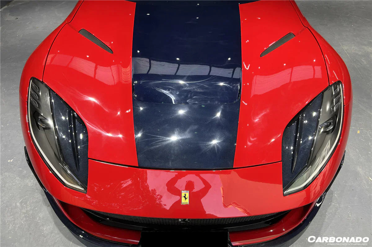 2018-UP Ferrari 812 Superfast & GTS MSY Style Hood - [The Exotic Hub]