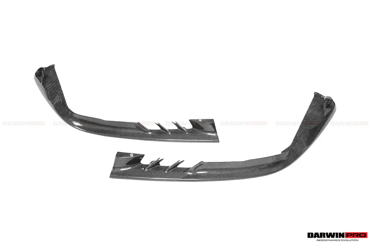 2020-UP Ferrari SF90 Stradale OE Style Autoclave Carbon Fiber Front Bumper Side Splitter - [The Exotic Hub]