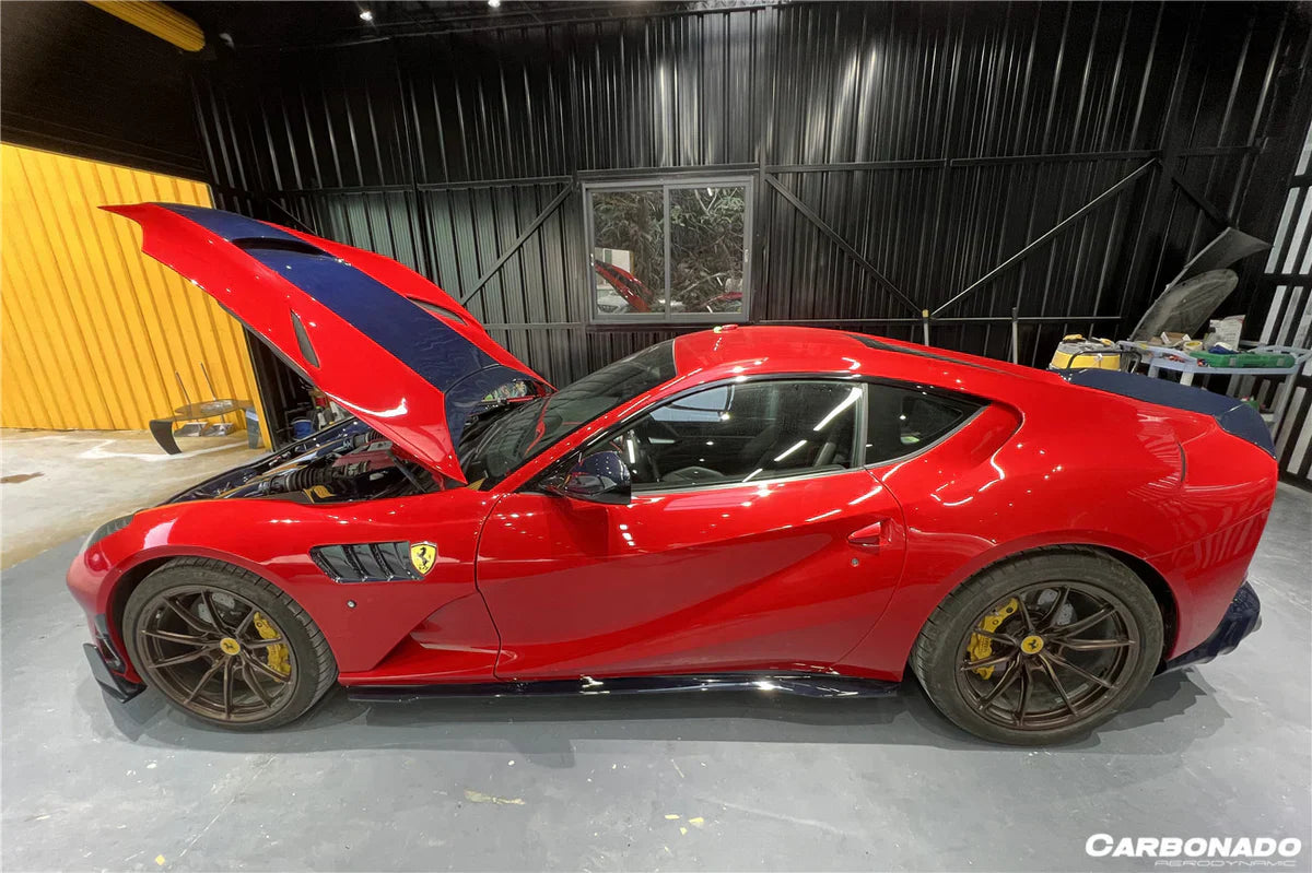 2018-UP Ferrari 812 Superfast & GTS MSY Style Side Skirts - [The Exotic Hub]