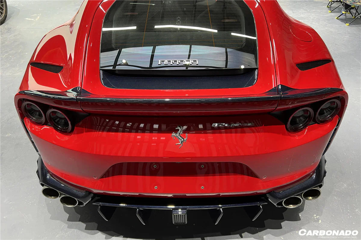 2019-UP Ferrari 812 Superfast GTS MSY Style Trunk Spoiler Wing - [The Exotic Hub]