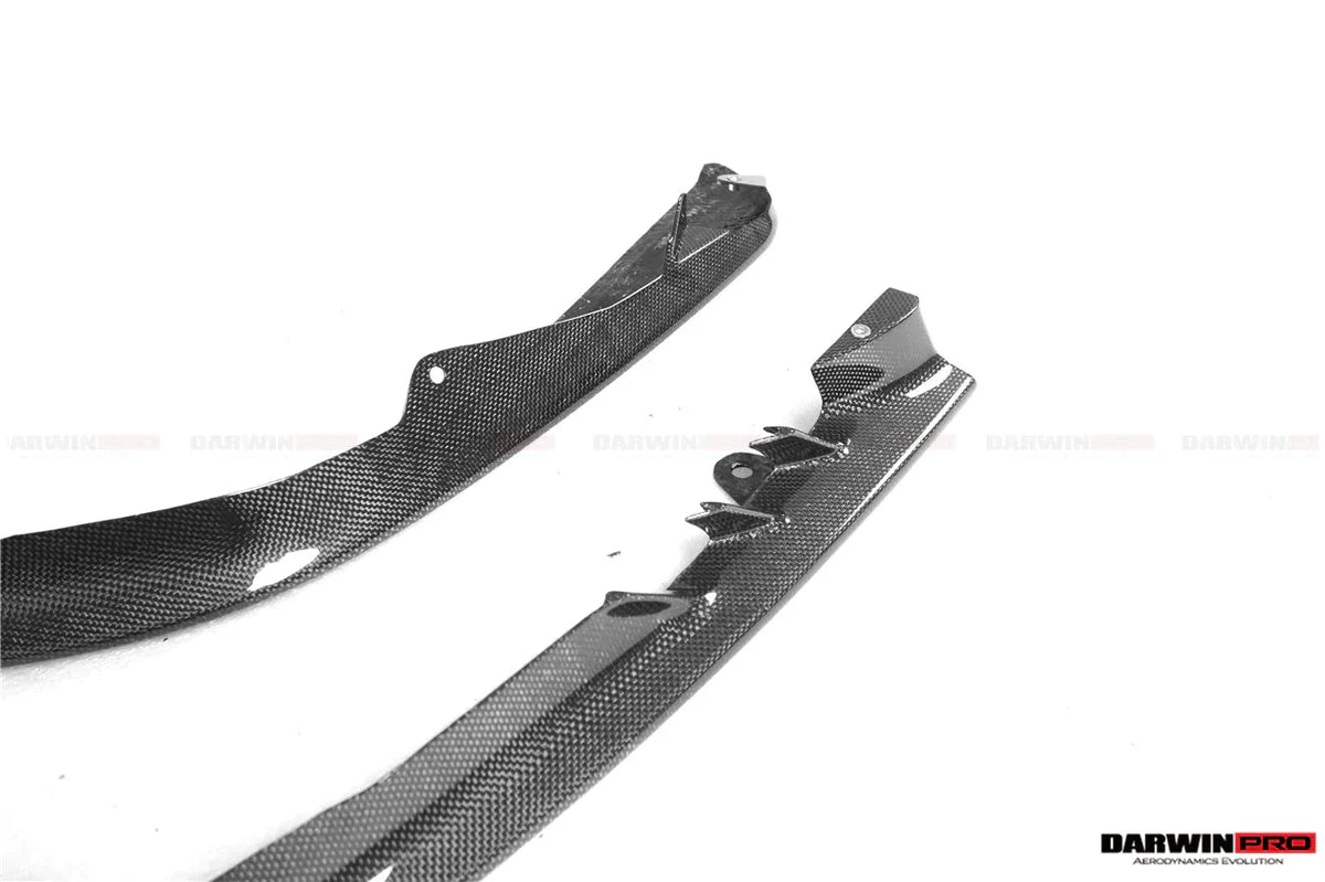 2020-UP Ferrari SF90 Stradale OE Style Autoclave Carbon Fiber Front Bumper Side Splitter - [The Exotic Hub]