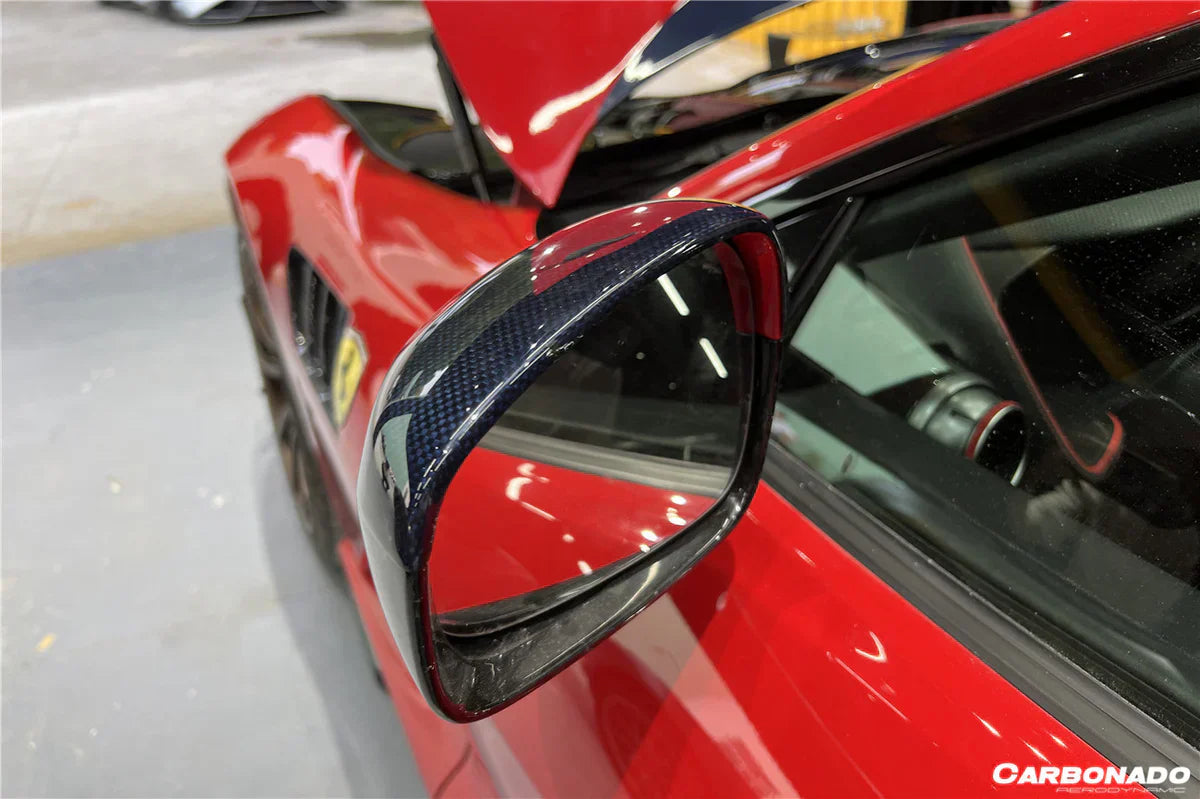 2018-UP Ferrari 812 Superfast & GTS MSY Style Mirror Housing - [The Exotic Hub]