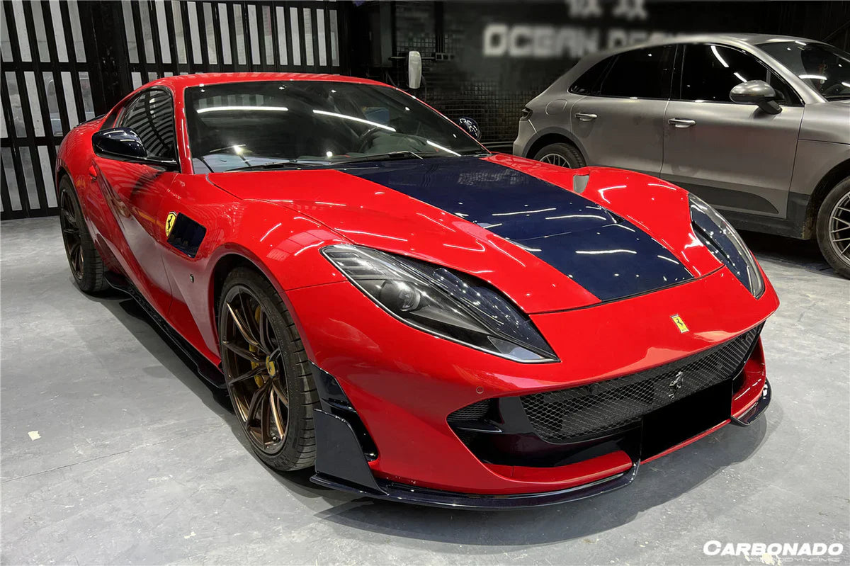 2018-UP Ferrari 812 Superfast & GTS MSY Style Front Lip - [The Exotic Hub]