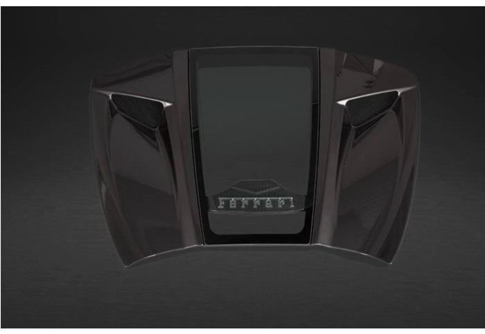 Capristo Carbon/Glass Engine Bonnet for Ferrari F8 Spider - [The Exotic Hub]