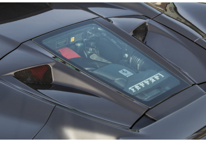 Capristo Carbon/Glass Engine Bonnet for Ferrari F8 Spider - [The Exotic Hub]