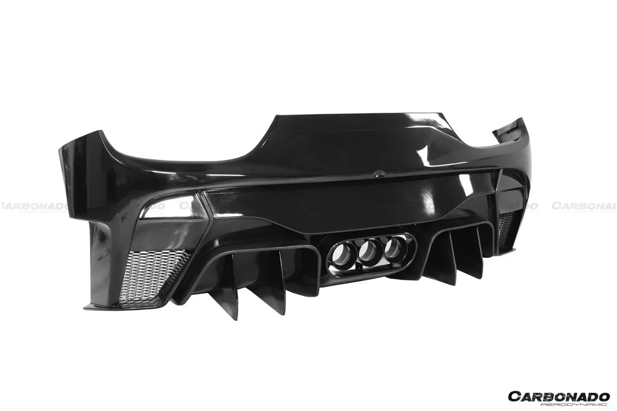 2010-2015 Ferrari 458 Italy/Spider VRS Style Rear Bumper W/Tips - [The Exotic Hub]