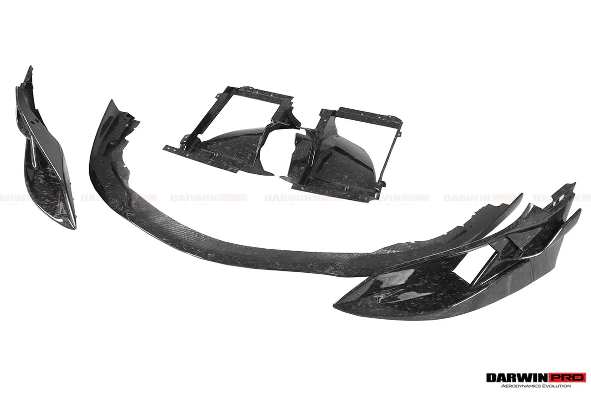 2015-2021 McLaren 600lt 540C 570S BKSS Style Carbon Fiber Front Lip - [The Exotic Hub]