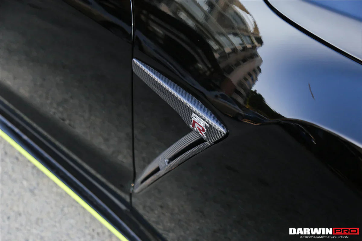 2008-2022 Nissan GTR R35 CBA/DBA/EBA Carbon Fiber Fender Vents - [The Exotic Hub]