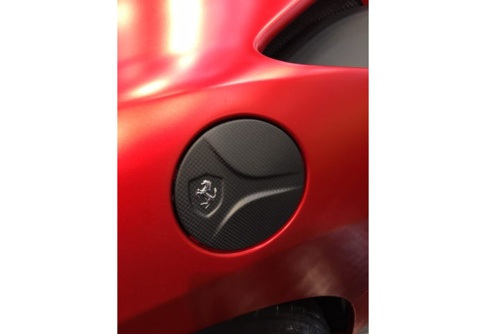 Capristo Carbon Gas Cap for Ferrari F8 - [The Exotic Hub]