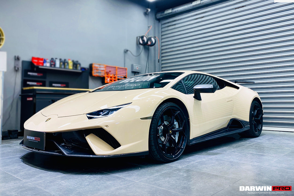 2015-2025 Lamborghini Huracan LP610 & LP580 & EVO & STO & Tecnica PEVO Style Side Skirts