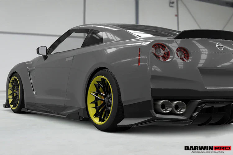 2008-2022 Nissan GTR R35 CBA/DBA/EBA BKSS Style Carbon Fiber Trunk Spoiler - [The Exotic Hub]