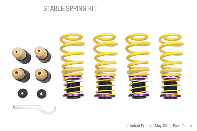 KW Height Adjustable Springs (HAS) for Porsche 991.2 Turbo - [The Exotic Hub]