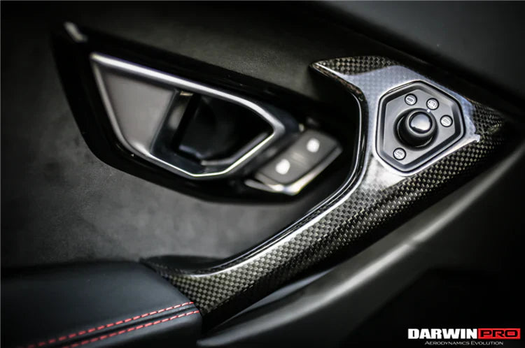 2015-2022 Lamborghini Huracan LP610 & LP580 Autoclave Carbon Fiber Door Handle - [The Exotic Hub]