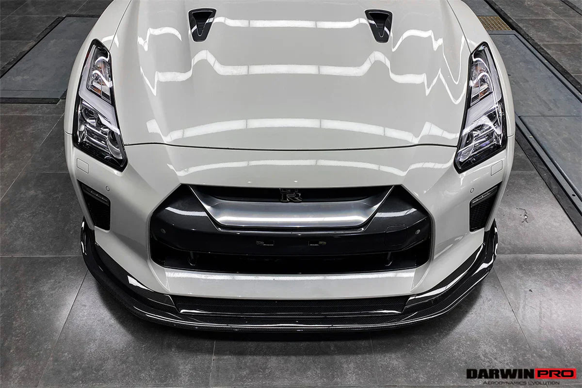 2017-2022 Nissan GTR R35 EBA BKSS Style Carbon Fiber Front Lip - [The Exotic Hub]