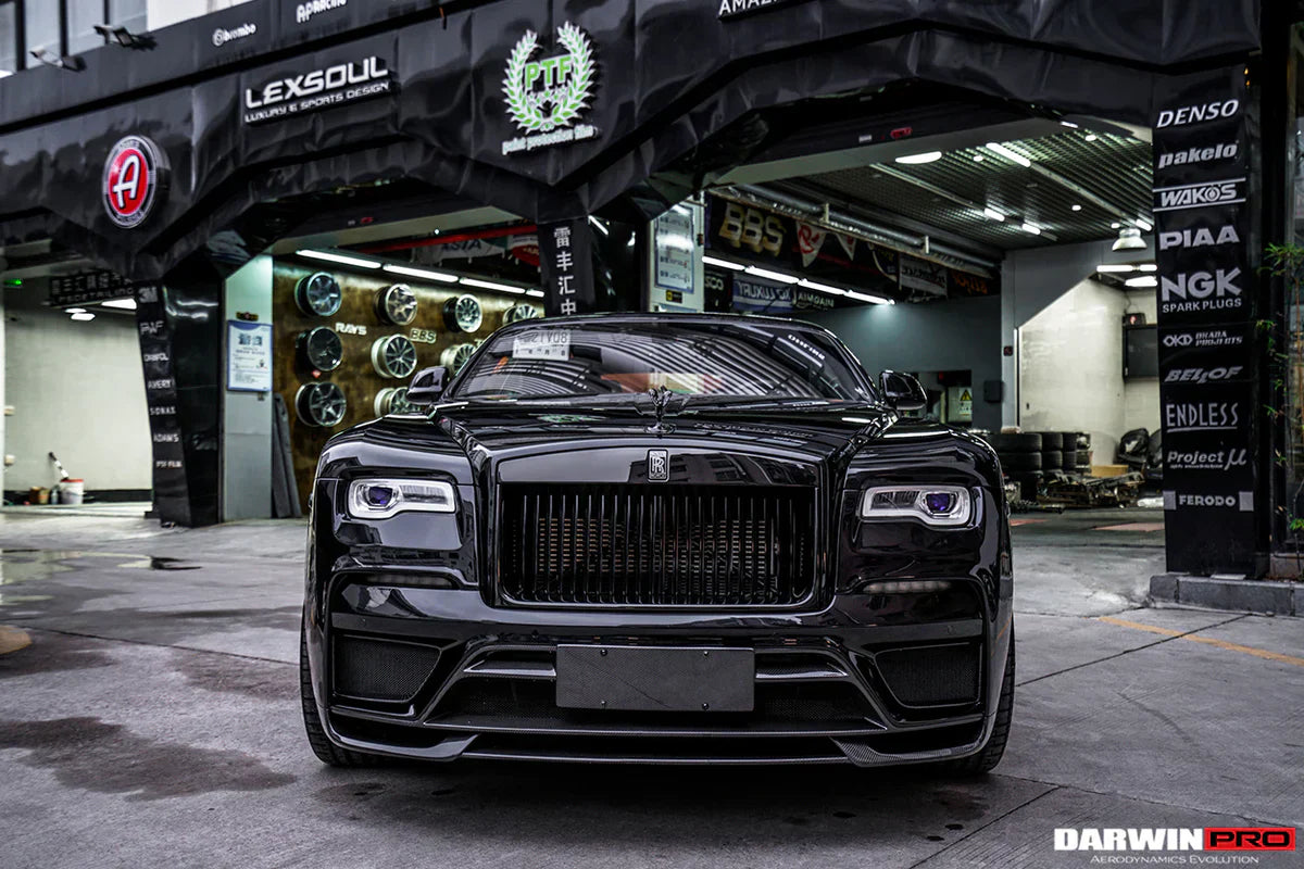 2016-2020 Rolls-Royce Wraith/Dawn - BKSS Portion Carbon Fiber Front Bumper - [The Exotic Hub]