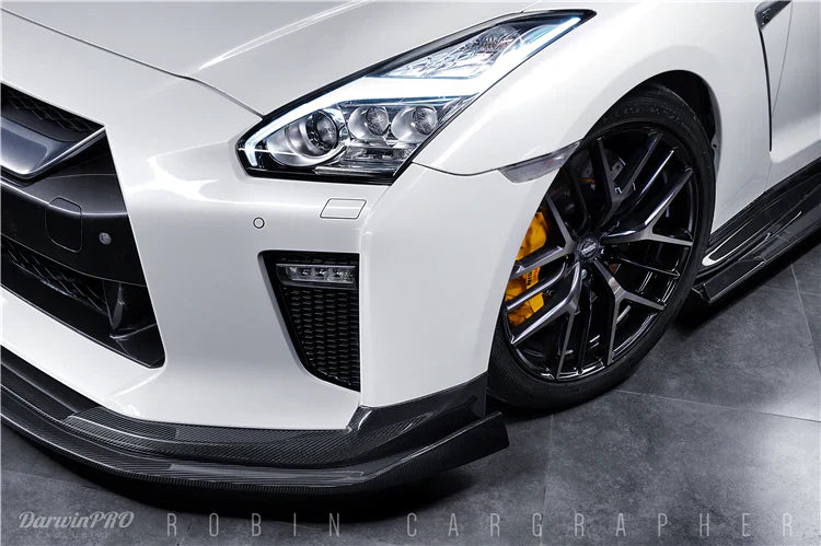 2017-2022 Nissan GTR R35 EBA BKSS Style Carbon Fiber Front Lip - [The Exotic Hub]