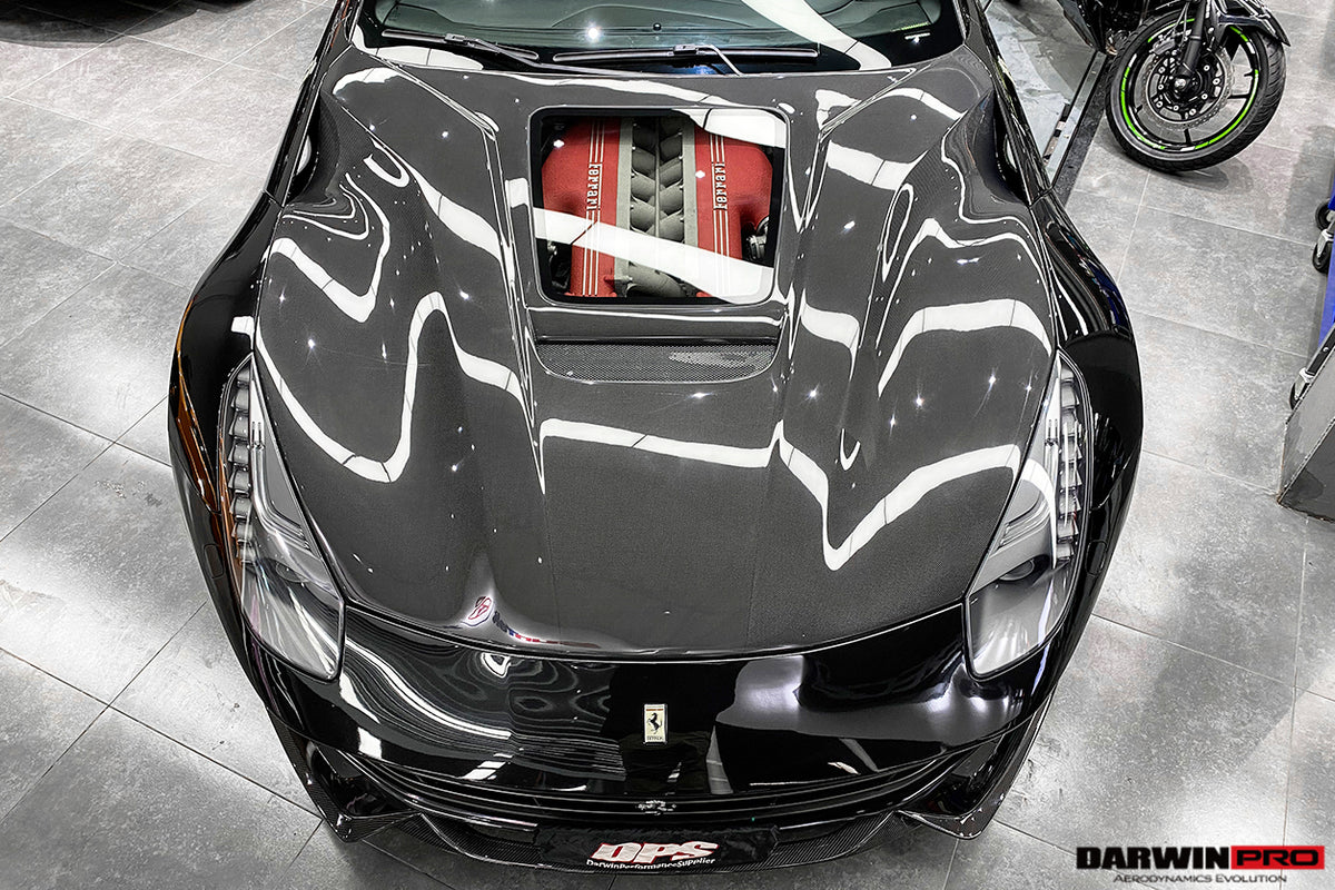 2012-2017 Ferrari F12 Berlinetta IMP Performance Carbon Fiber Hood - [The Exotic Hub]