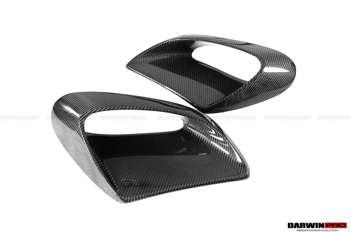 2013-2019 Porsche 991 Turbo/S GT2RS Style Carbon Fiber Quarter Panel Side Scoops - [The Exotic Hub]