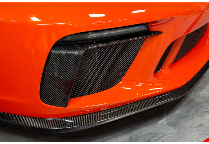 1016 Carbon Front DRL Surrounds for 991.2 GT3 - [The Exotic Hub]