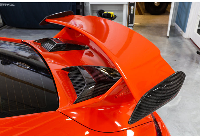 1016 Carbon Intake Covers Tips for 991.2 GT3 - [The Exotic Hub]