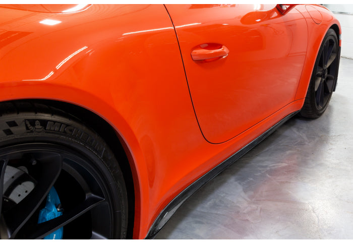1016 Carbon Side Skirts for 991.2 GT3 - [The Exotic Hub]