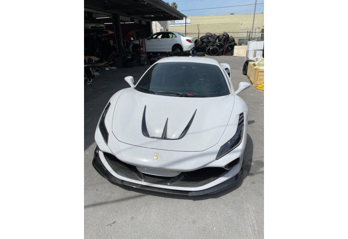 1016 Carbon Headlight Inserts for Ferrari F8 - [The Exotic Hub]