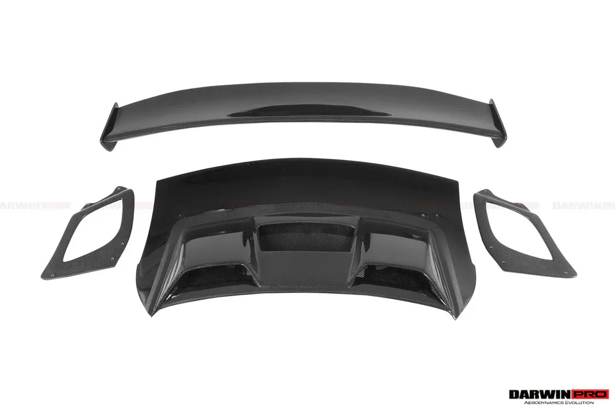 2013-2019 Porsche 911 991.1 & 991.2 Turbo & S GT2RS Style Carbon Fiber Trunk Spoiler Wing - [The Exotic Hub]