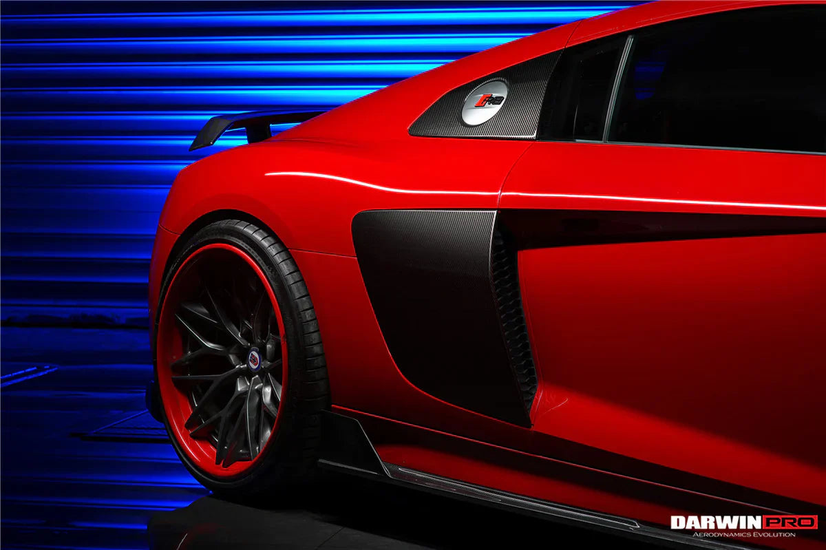 2016-2018 Audi R8 Coupe iMP Performance Carbon Fiber Side Skirts Under Board - [The Exotic Hub]