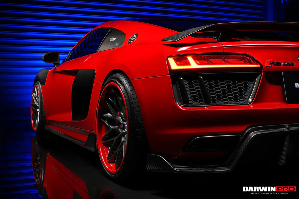 2016-2023 Audi R8 GEN2/GEN3 Coupe ONLY GT Style Carbon Fiber Trunk Wing - [The Exotic Hub]