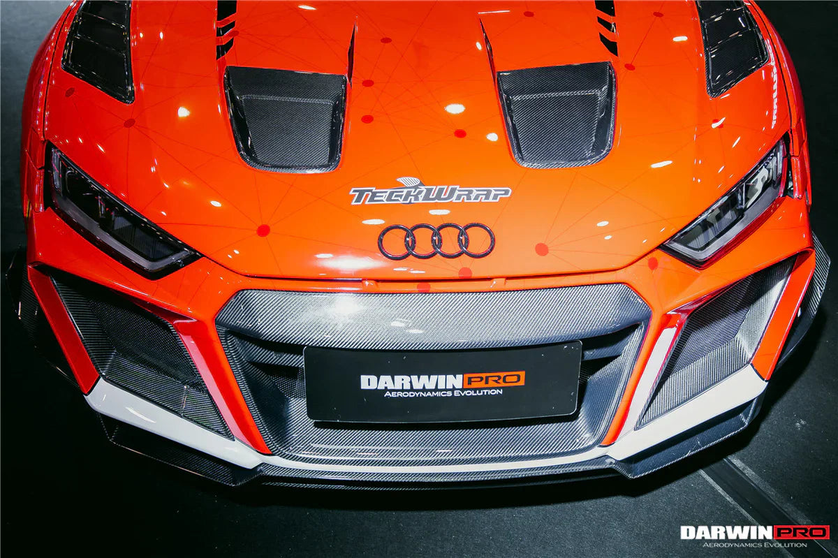 2016-2018 Audi R8 Coupe/Spyder IMPII Part Carbon Fiber Front Bumper - [The Exotic Hub]