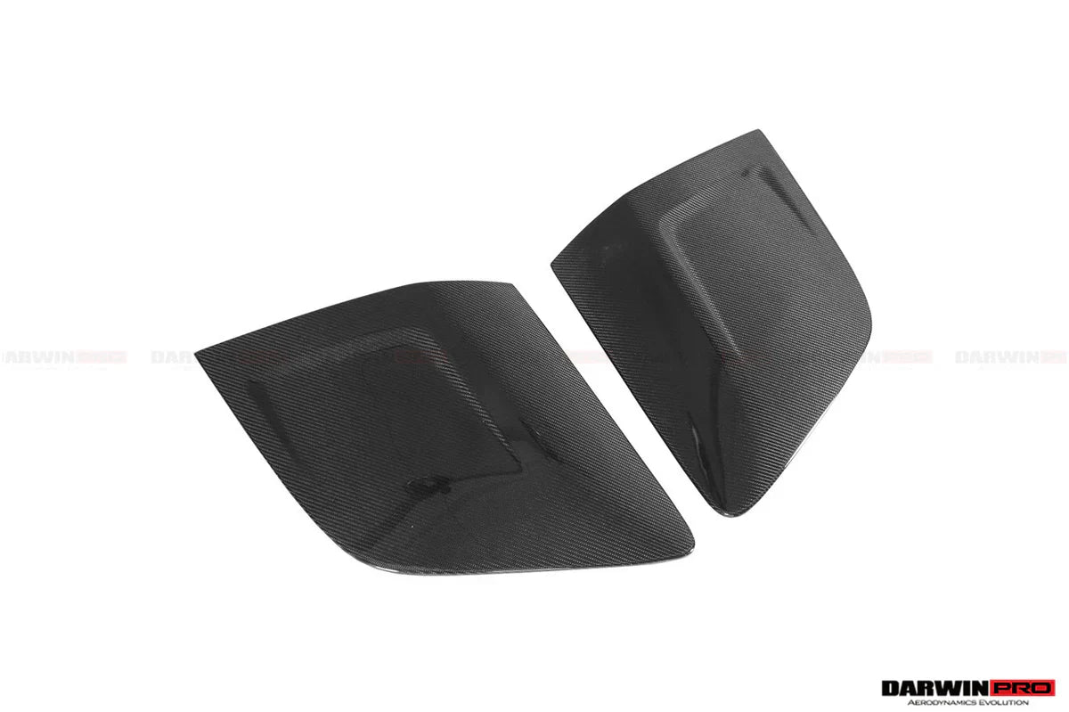 2016-2023 Audi R8 Coupe/Spyder iMPII Carbon Fiber Side Door Panel Blades - [The Exotic Hub]