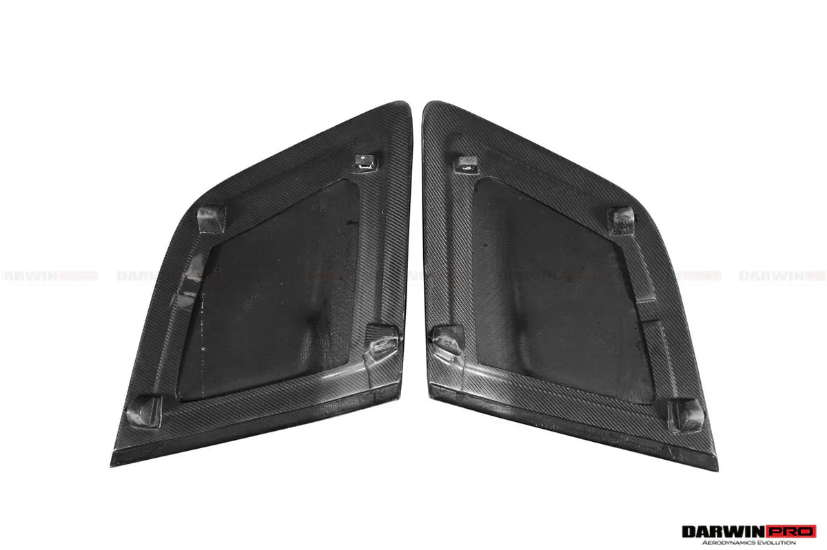 2016-2023 Audi R8 Coupe/Spyder iMPII Carbon Fiber Side Door Panel Blades - [The Exotic Hub]