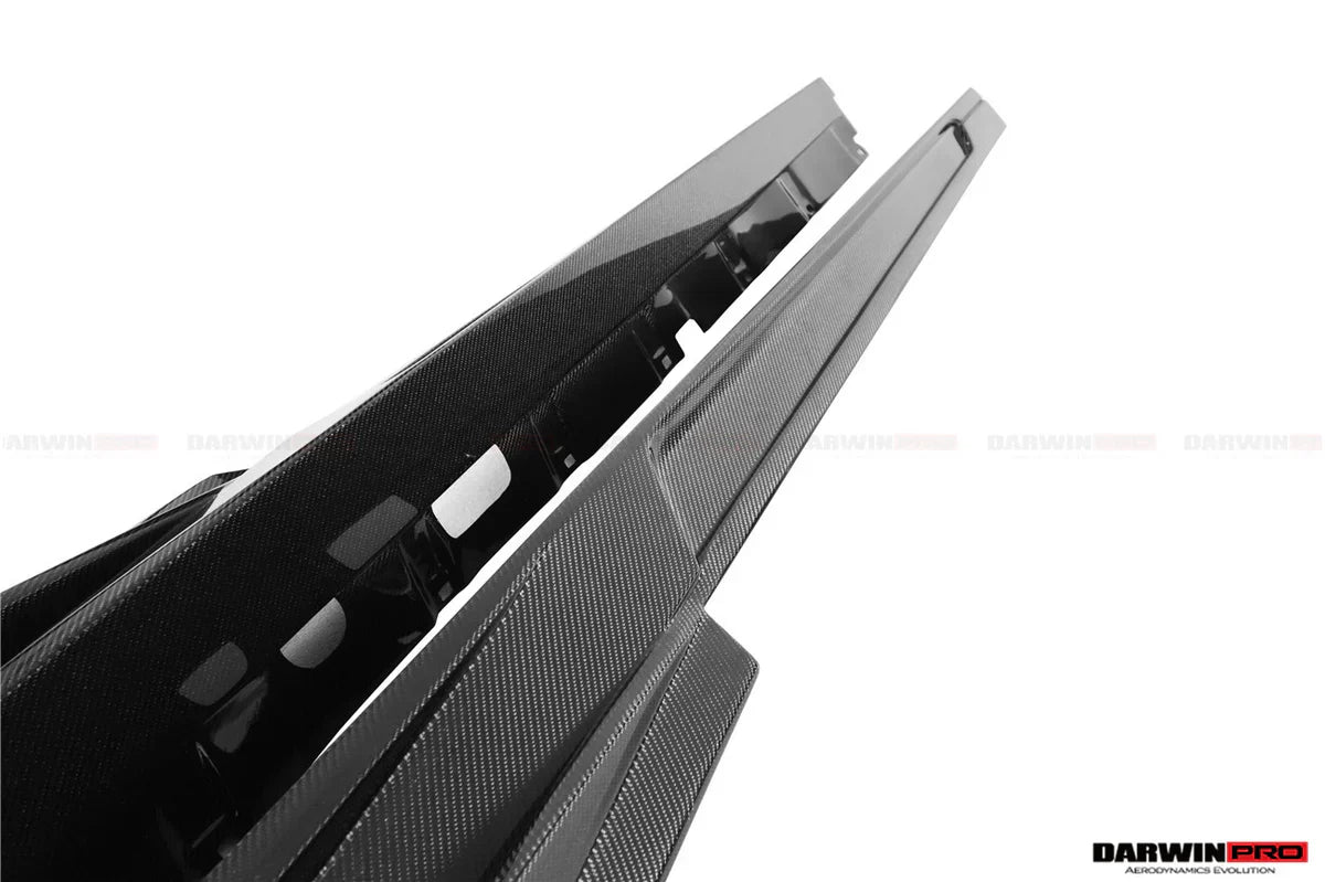 2016-2018 Audi R8 Coupe/Spyder iMPII Carbon Fiber Side Skirts Add on - [The Exotic Hub]