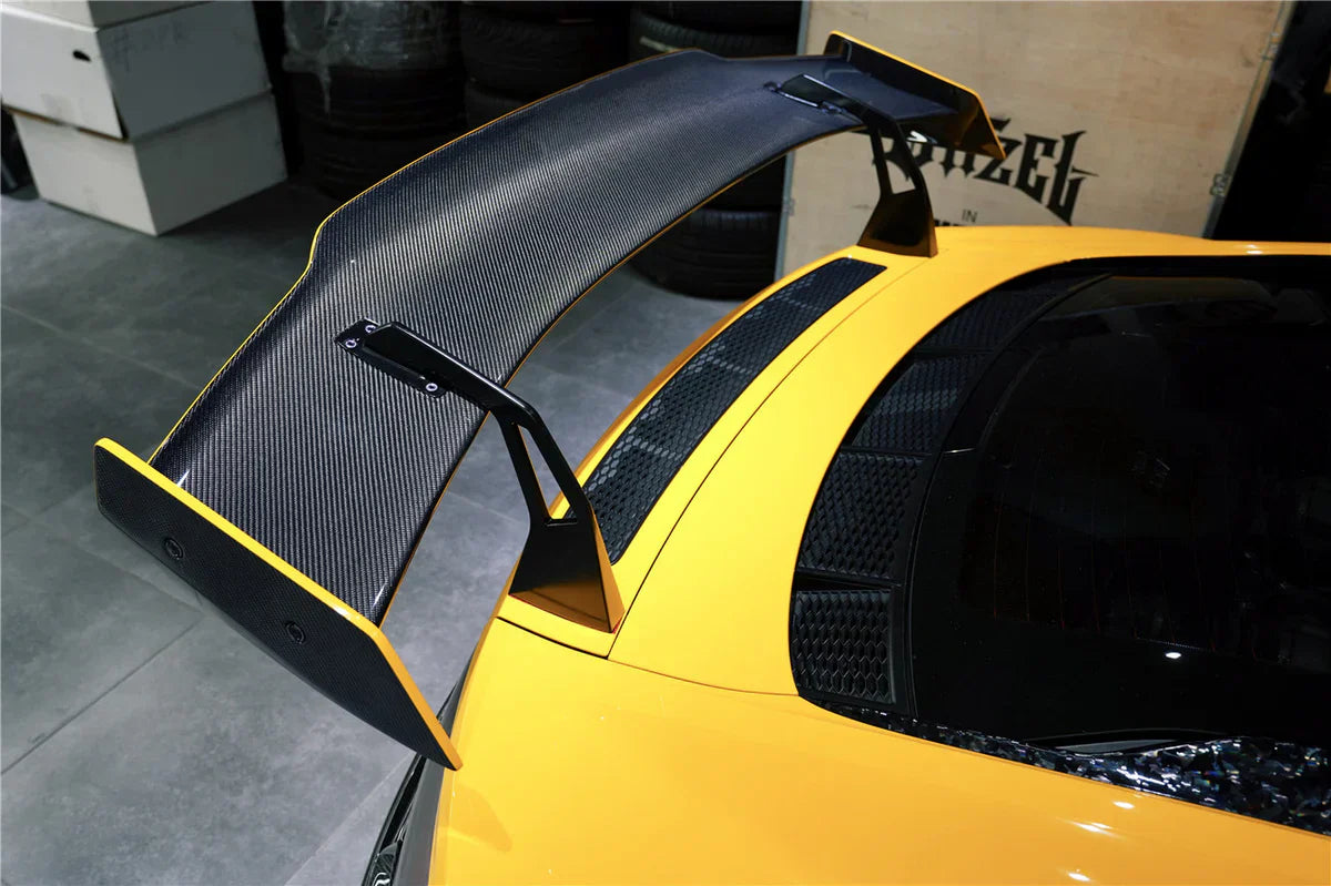 2016-2023 Audi R8 GEN2/GEN3 Coupe ONLY IMPII Carbon Fiber Trunk Wing - [The Exotic Hub]