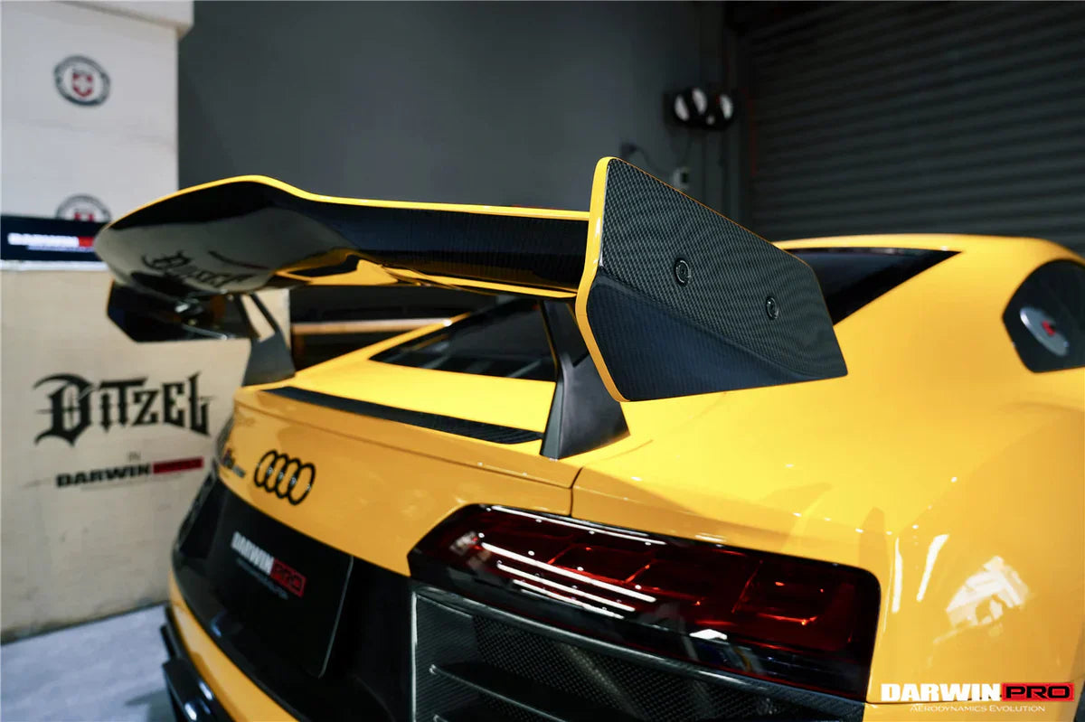 2016-2023 Audi R8 GEN2/GEN3 Coupe ONLY IMPII Carbon Fiber Trunk Wing - [The Exotic Hub]